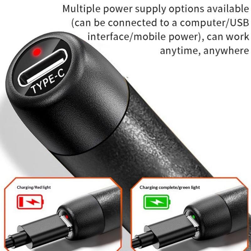 USB-паяльник, набор для пайки, быстрый нагрев, с дополнительными жалами, кейс для хранения, для ремонта мелких деталей RC-дронов, сварка