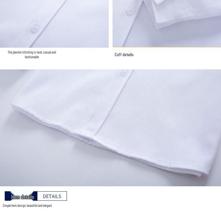 Детский комплект одежды: Белая рубашка с длинным рукавом, черные длинные брюки, хаки длинные брюки и белая рубашка с коротким рукавом для мальчика