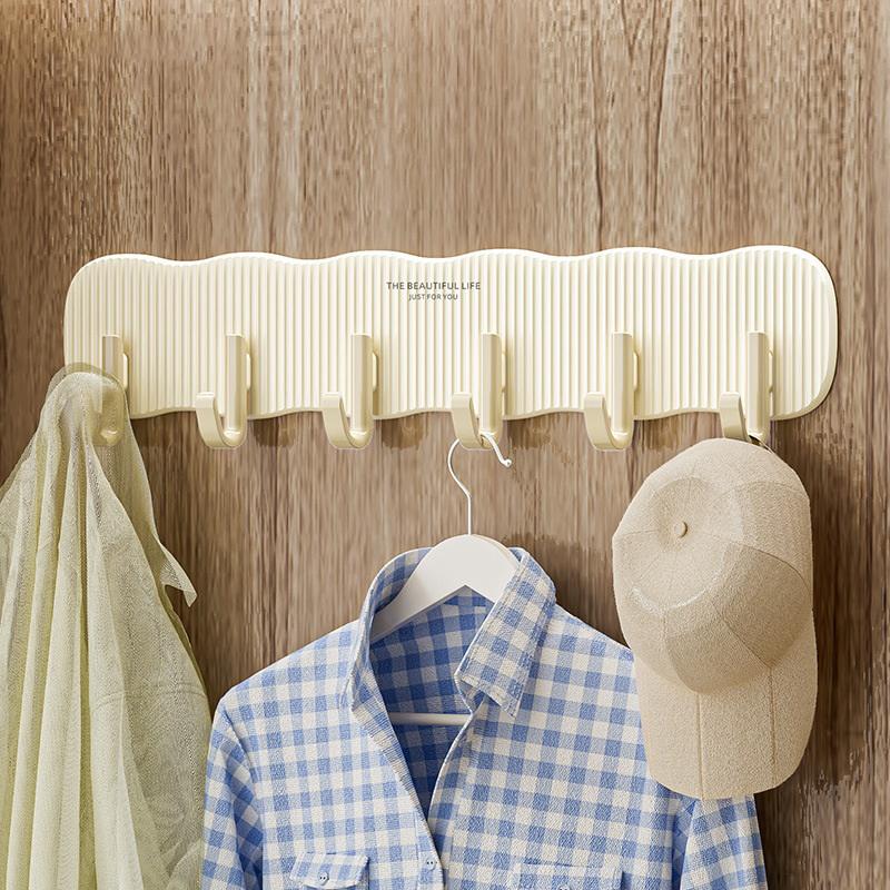 Door Hanging Hook Multi Row Dormitory With Strong Adhesive Walls Kitchen And Bathroom With No Drilling Hooks Home Organization