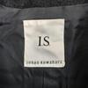 Made In Japan I.S. Sunao Kuwahara ISSEY MIYAKE Wool Jacket M Men Dark Gray Outer Blouson(USED)