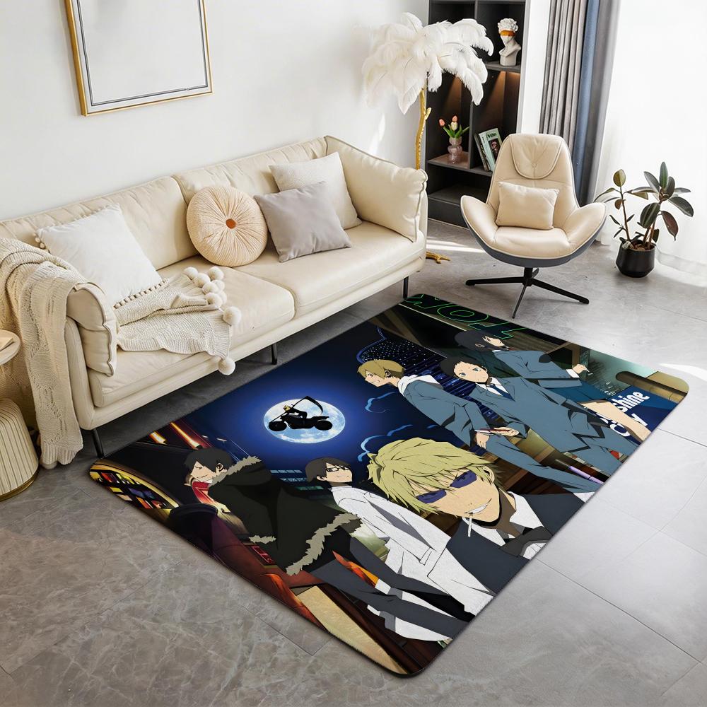 Anime A Durarara Floor Mat Eco  Flannel Doormat Non Slip Odorless Indoor Floor Rug Soft Short Plush Home Mat