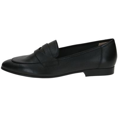 Женские слипоны Caprice Чёрные leder