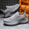 In the Spring of 25 Years, the New Trendy and Versatile Men's Single Shoes, Medium Socks, One Pedal, Flying-woven Breathable Casual Shoes