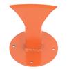 Wood Kindling Splitter Forged Steel Manual Log Wood Splitter Wedge for Fireplaces Stoves Orange