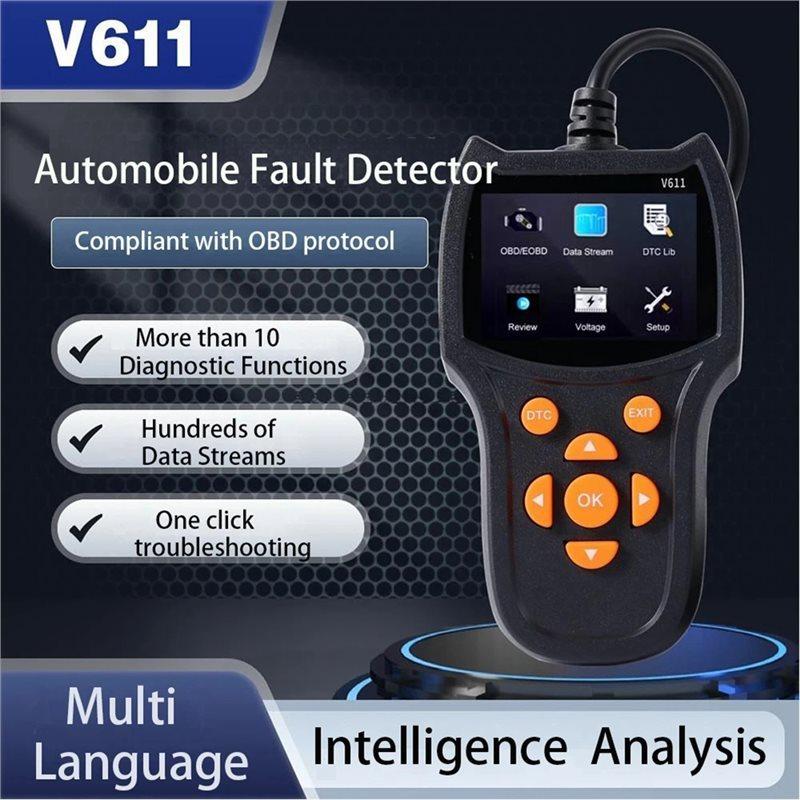 Automotive Fault Diagnosis Tool For Engine Diagnostic Reading Data Stream trument For Vehicle Fault Detection