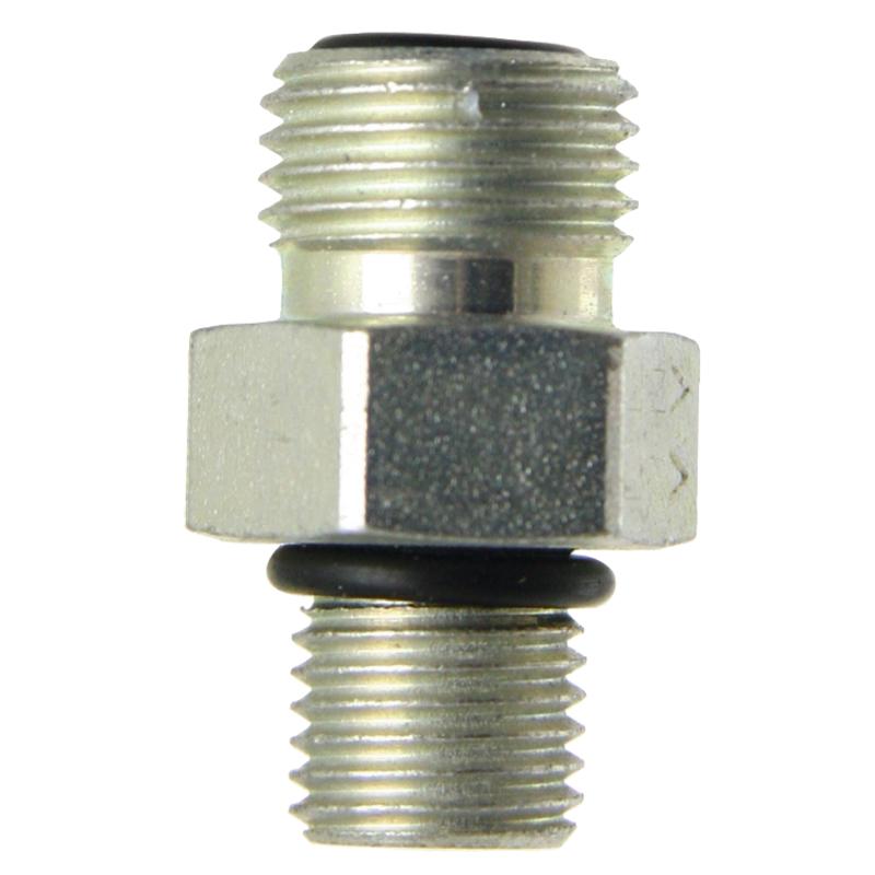 Connector, straight threaded connection, GA 1 -ORFS x M22 -MET-WD 27 GRANIT