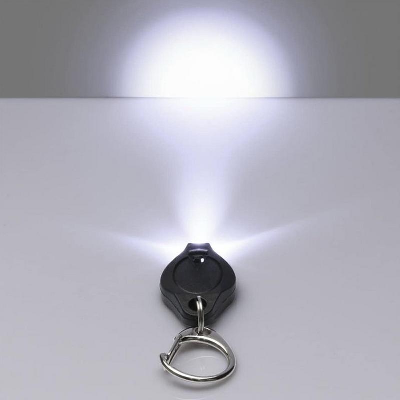 Keychain Light Mini Keychain Squeeze Button Light Mini LED Flashlight Torch Emergency Key Ring Light for Outdoor Camping Hiking