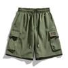 Summer Workwear Shorts, Trendy and Fashionable Straight Leg Wide Leg Capris, Youth Sports and Leisure Shorts