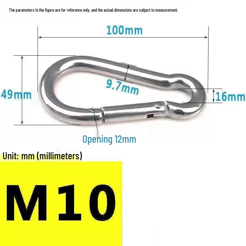 Galvanized Iron Safety Clasp Hook Bolt for Chains