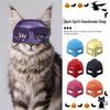 Newbie 0.01 Funny Cat Mask: Black Bat Clown Head Halloween Costume for Cats