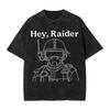 Arc Raiders Video Games Washed T Shirt Hip Hop Streetwear Men Women  Oversize T-Shirts Tee 100% Cotton