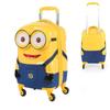 18" Мультяшный чемодан ручной клади Миньон - Темно-синий деним для детей и взрослых