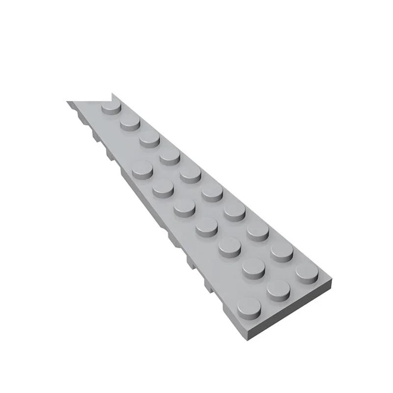 MOC 10PCS Puzzle Particle 47398 Wedge 12x3 Right Building Blocks Plate Board Brick Educational Toys Birthday Gifts Dropshipping