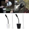 Outdoor Camping Kettle Spout Extension Nozzle Coffee Filter Extension Tube Spouts CoffeePot Silicone Stainles Steel Kettle Mouth