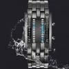 Binary Matrix Blue LED Digital Watch Men Women Cclassic Fashionable Future Technology Binary Watch