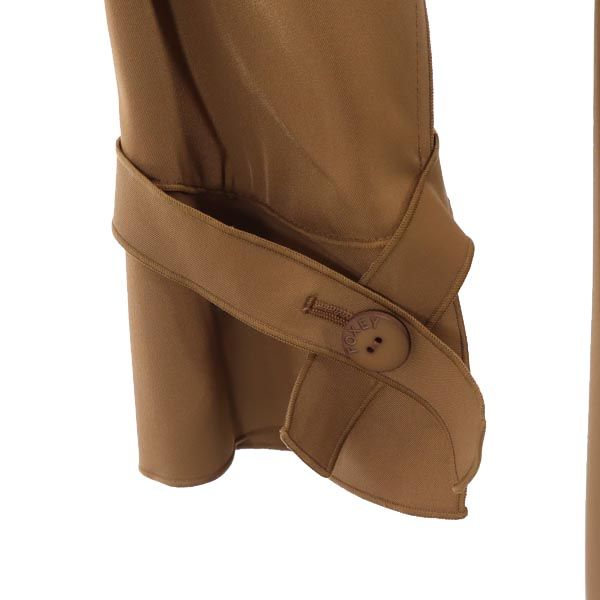 FOXEY NEW YORK тренч Сделано в Японии Коричневый Плиссированный Женский Б/У