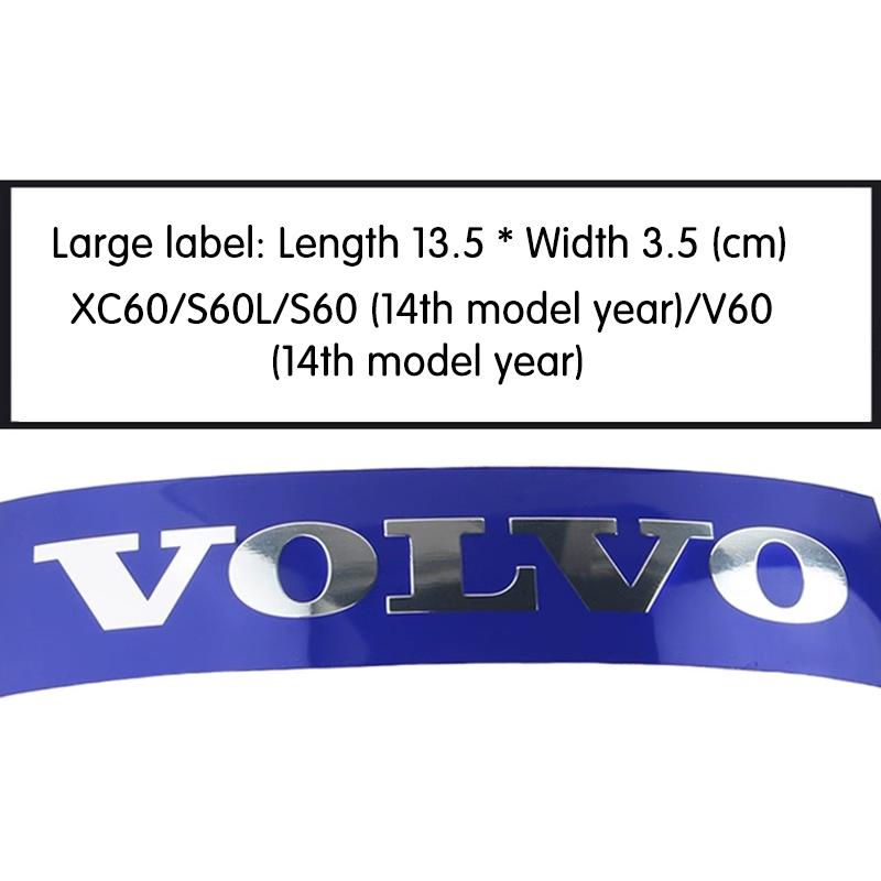 Эмблема на решетку радиатора Значок на заднюю дверь Для Volvo T6 S40 S60 S90 XC40 XC60 XC90 V40 V50 V60 V90 T5 T8 AWD C30 C70 S80 V70 XC70