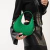 Fashionable Mid-size Crescent Bag With Zipper For Casual Daily Use