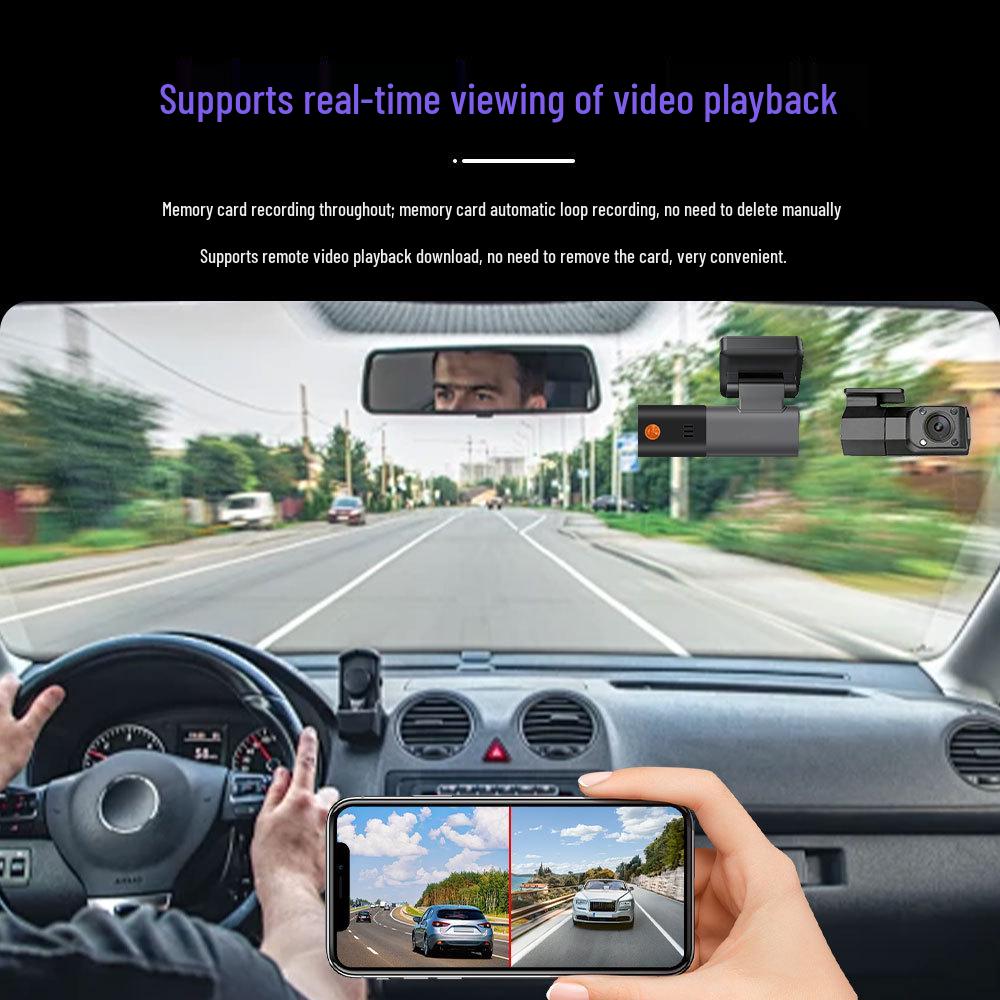 New 2025 4G Dual Recording Dash Cam with GPS Monitoring and Remote Sentry Recorder
