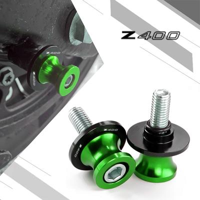 Для Kawasaki Z400 Ninja400 Z NINJA 400 2025 2025 Аксессуары для мотоциклов CNC M6/M8/M10 Катушки маятника Задние слайдеры Винты стойки