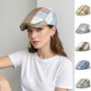 Colorful Plaid Dot Beret Checkered Pattern Retro Painter Hat Personality Forward Cap  Ladies