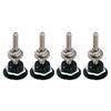 4Pcs Lock Clip Quick Release Fasteners Lock Quick Hood Pins Lock Car Bumper Hood Pin Lock Vehicle Hood Pins