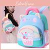 Мультяшный рюкзак для детей дошкольного возраста для мальчиков и девочек с удобными нейлоновыми лямками