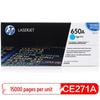 HP 650A Black Original Toner Cartridge