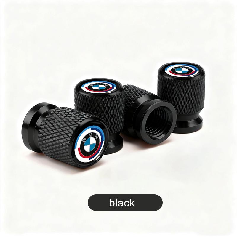 NXEW6 Car Wheel Tire Valve Cap Dustproof Protector Cover Personalized Decoration For BMW X3 X5 M5 M3 E46 E90 E60 F10 E39 F30 E36 G30