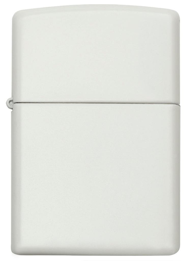 ZIPPO Lighter Plain Matte White 214 Imported [Regular Product]