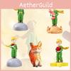 Creative New Little Prince Diy Resin Crafts Fox Cake Baking Eternal Flower Mini Ornaments