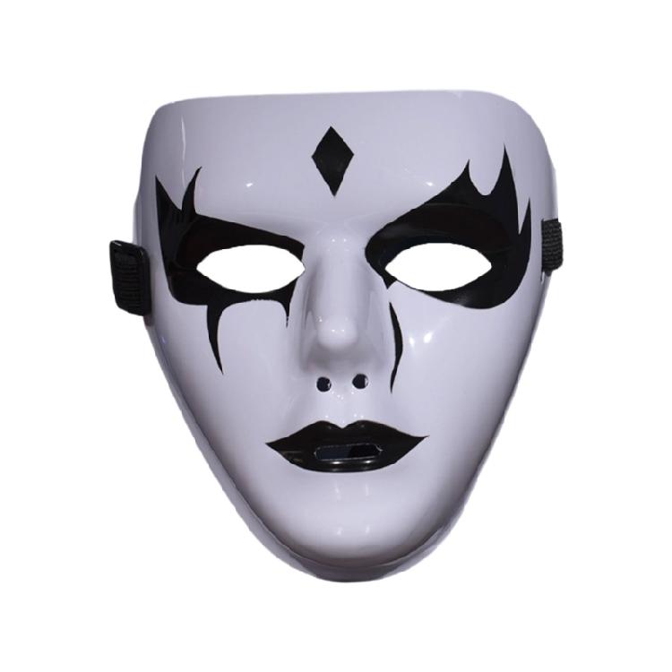 Halloween Fancy Dress Masks for Kids Adults Hand-painted Full Face Mask Street Dance Demons Step Mask for Masquerade
