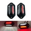 2Pcs 12V 24V Car License Number Plate Light Lamp Waterproof Truck License Plate Rear Tail Light Replacement Accessories