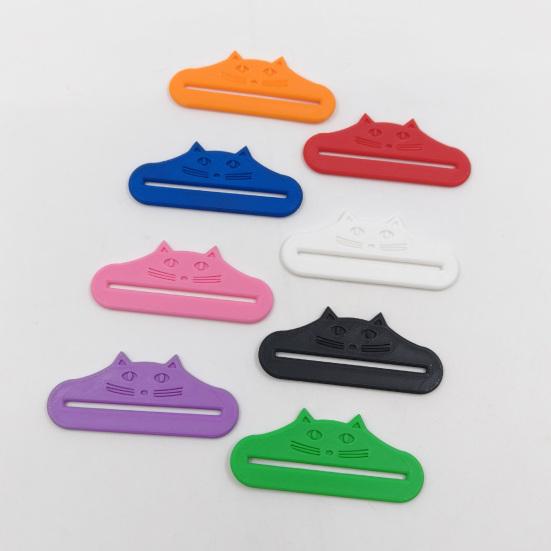 3D-печатный скребок для пакетов с кошачьим кормом в форме кошачьего уха, без беспорядка, для уменьшения остатков, универсальный, для полосок с лакомствами для кошек, выдавливатель для пакетов с влажным кормом, аксессуары для домашних животных