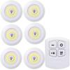 10W LED Under Counter Lights COB  Light Battery Powered with Remote Control for Under Cabinet Closet Bedroom Kitchen Lighting