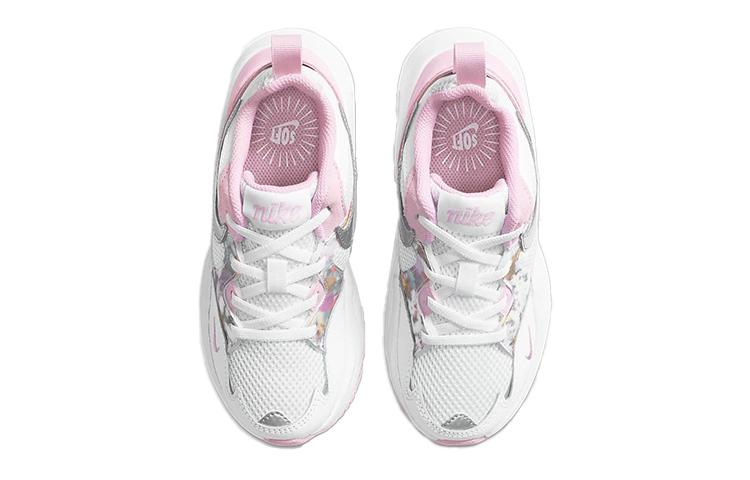 Nike Air Max Fusion SE Удобные Круглый носок Устойчивые к истиранию Дышащие Низкие Детские Lifestyle Обувь Розовый Белый CZ6584-100