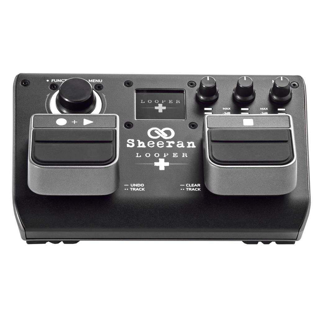 SHEERAN LOOPER Looper Dual Track Педаль-эффектор для Looper Effector Возможность сохранения 128 петель 4 режима петель Светодиодный дисплей Аудиоинтерфейс в комплекте +