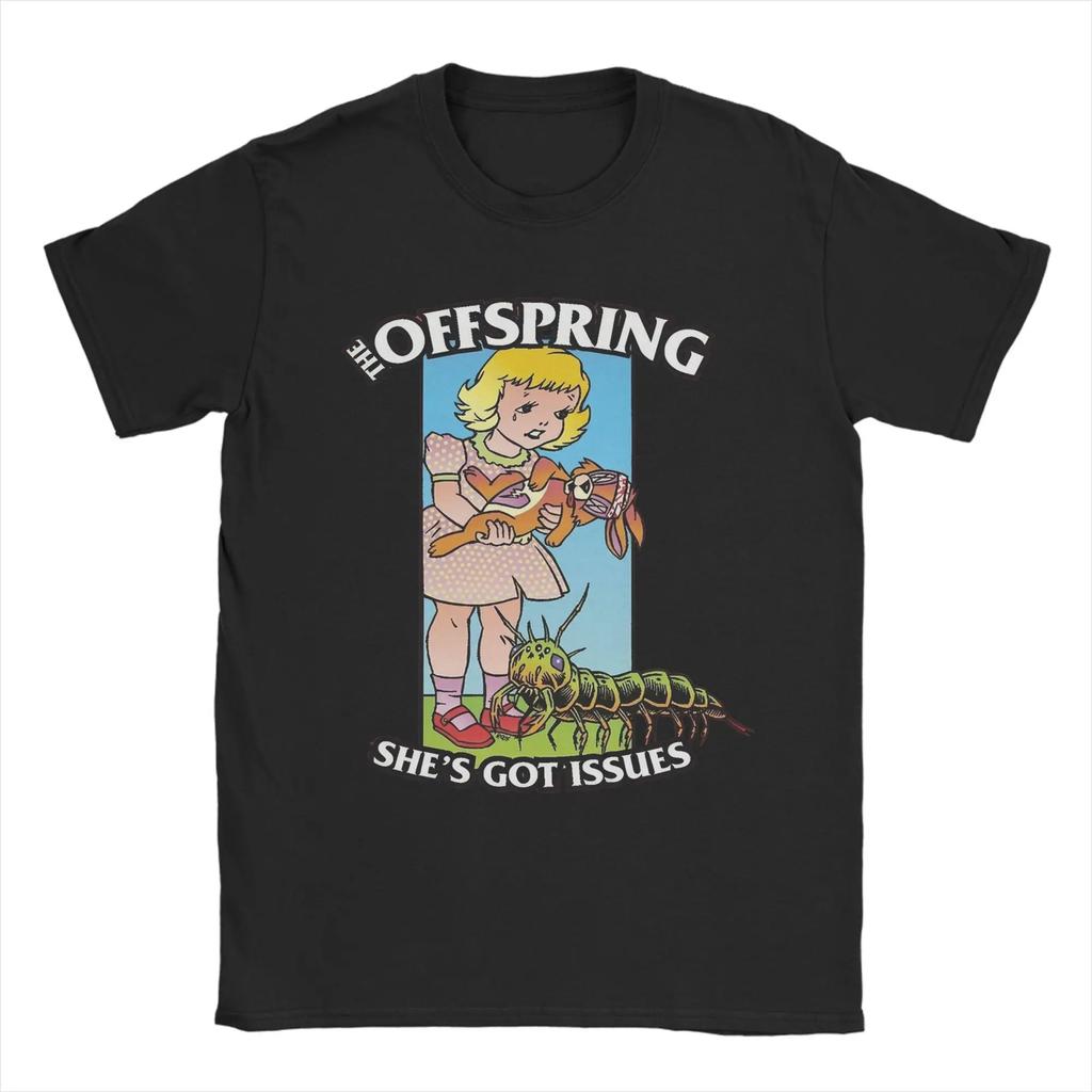 The Offspring Music T Shirts for Men Women Novelty T-Shirts O Neck Tee Shirt Short Sleeve Clothes New Arrival