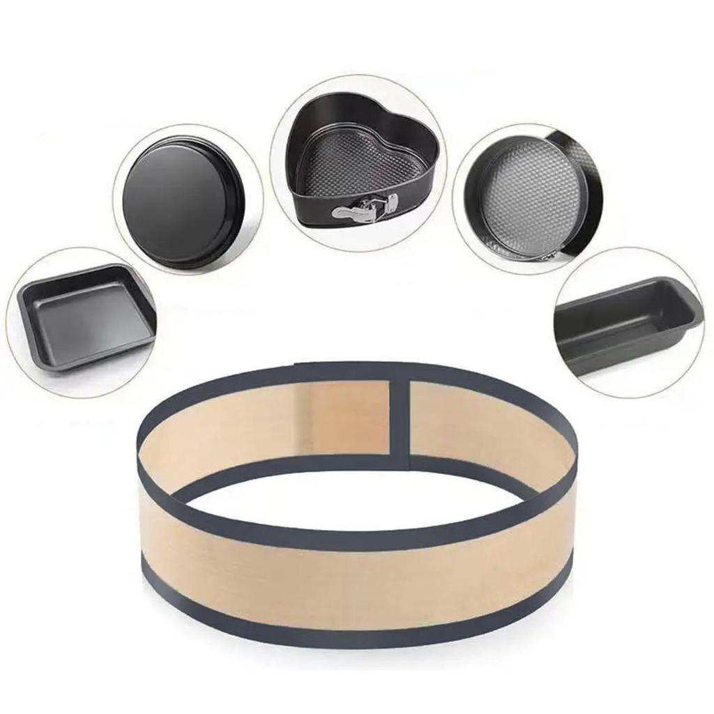 Silicone Baking Mat Air Fryer Oven Baking Sheets Pads Non-Stick Baking Liners Reusable Bake Dish for Cake Pizza Pastry Cookie Tool