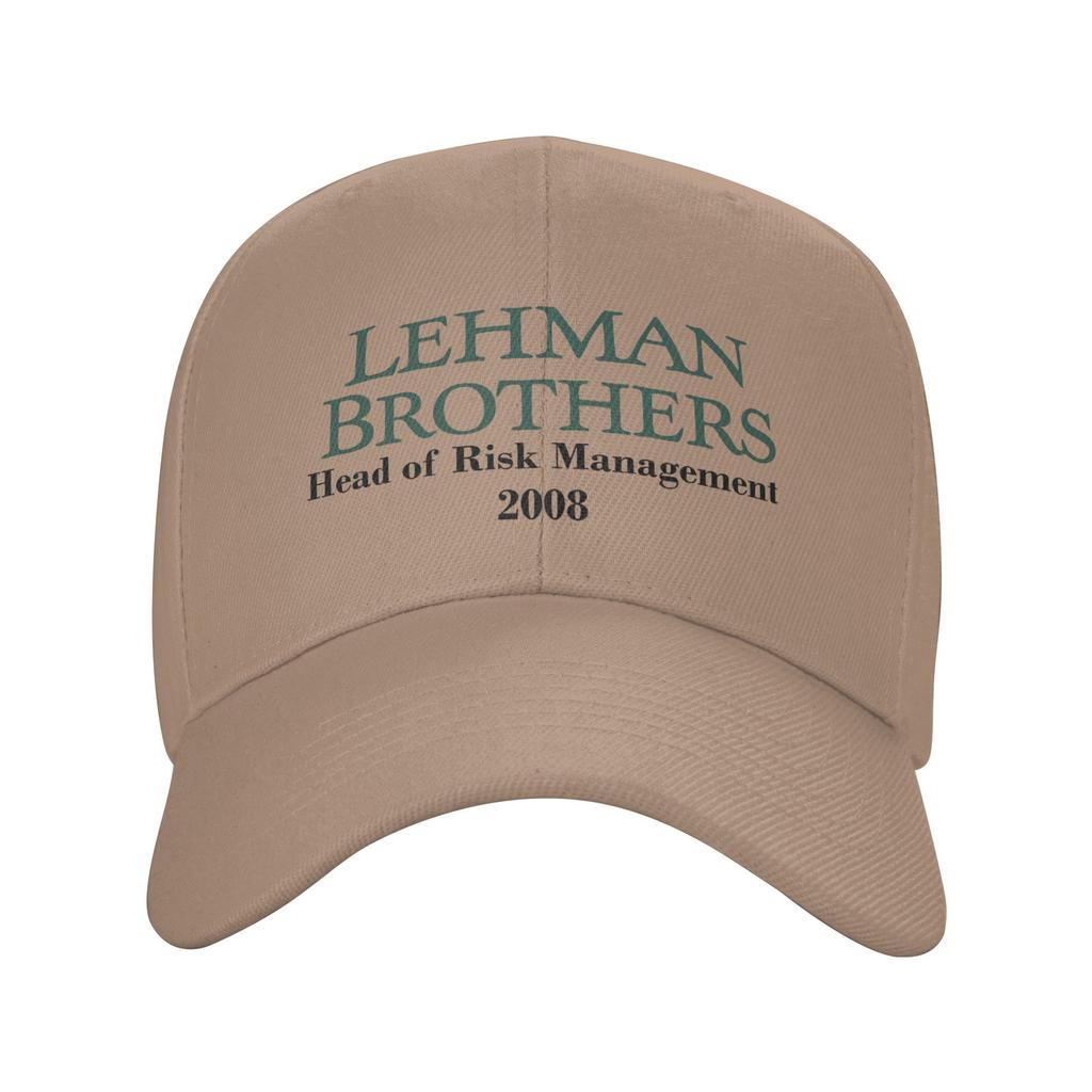 Lehman Brothers Head of Risk Managment 2008 Baseball Cap Outdoor Sports Quality Hip Hop Hats Male Stylish Print Baseball Caps