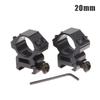 Hunting Quick Release Scope Mount Holder 25.4Mm 1" Rings For 11Mm/20Mm Weaver/Picatinny Rail Scope Mount For Torch Light