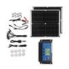 Solar Panel Kit 50W Solar Panel 60A Solar Charge Controller Set with 2 USB Output for RV Camping