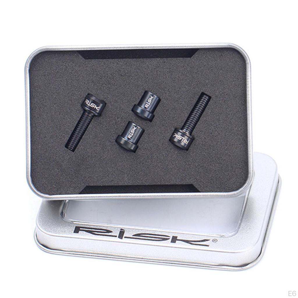 Carbon Stem Screw Nut Kit, , Titanium Alloy M5x18mm for Accessories B