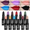 Waterproof Velvet Matte Long Lasting Pigmented Nude Lipstick Luxury Party Lips Makeup Cosmetics