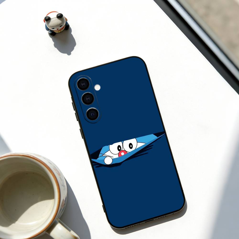 Doraemon Phone Case Soft black For Samsung Galaxy A73,A72,A71,A70,A53,A52,A51