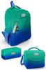 Набор из трех предметов школьной сумки Kids Green Saks, меняющий цвет SET0123665