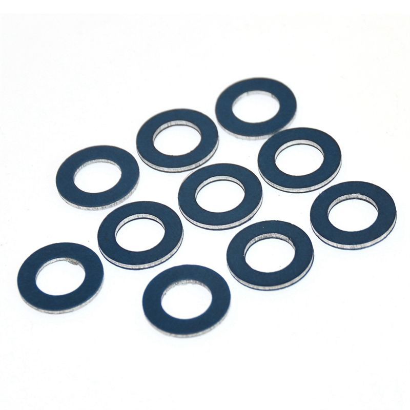 A60X 50Pcs 90430-12031 Car Oil Drain Sump Plug Washers Gasket 12Mm Hole For Toyota Lexus 9043012031