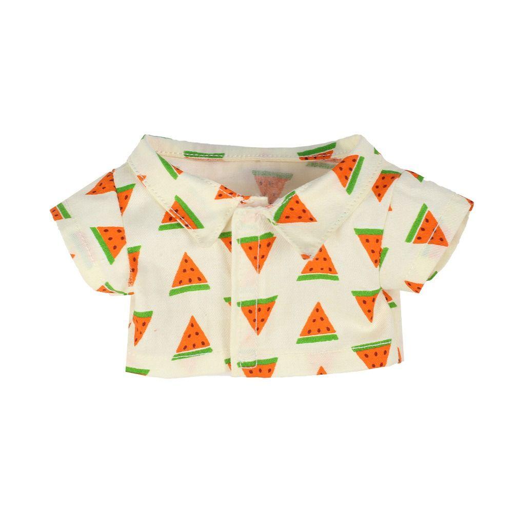 Toy Accessories Doll Fruit Beach Pajamas Overall Clothes Plush Toy Clothes 20cm Cotton Doll