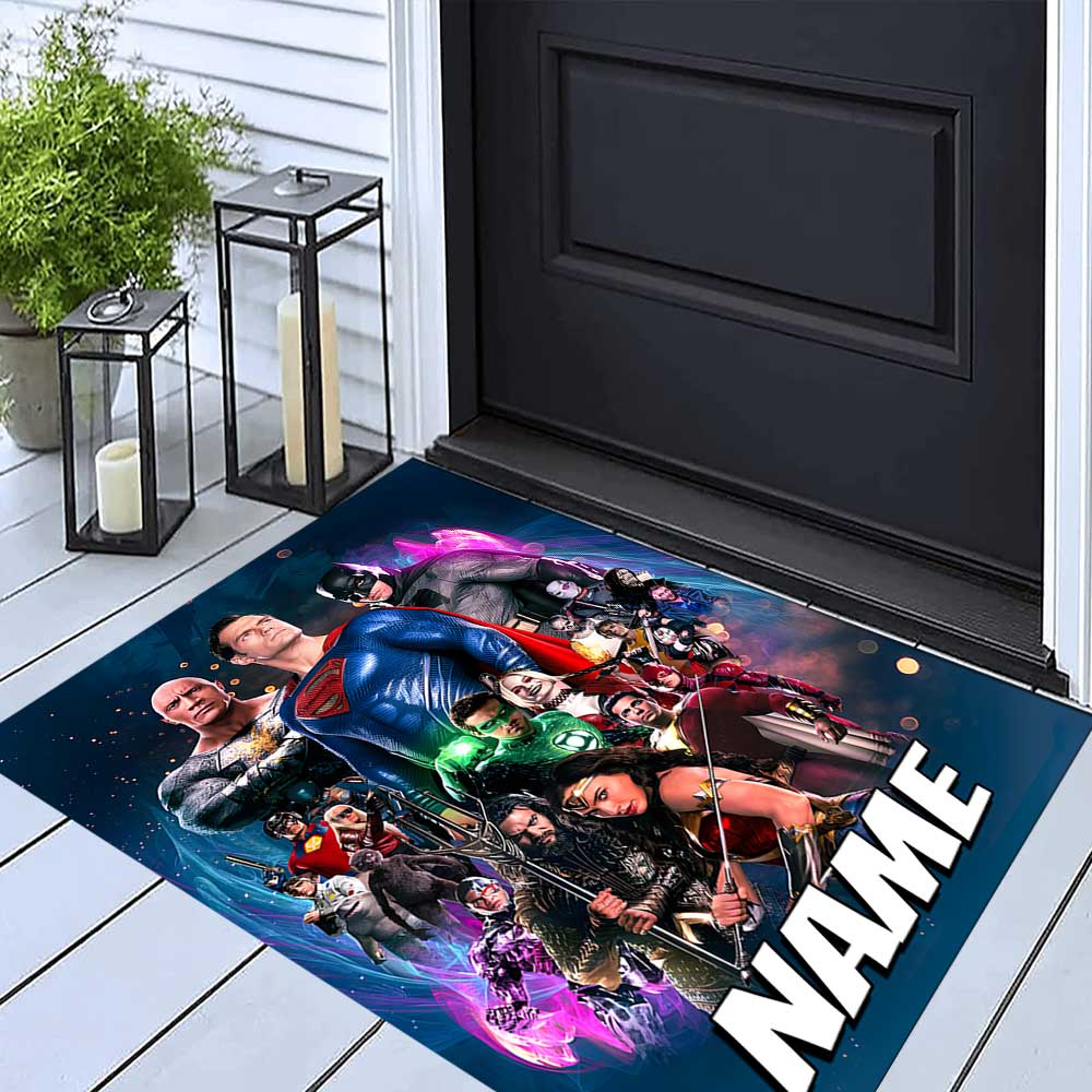Warner Bros. Works (23) Customize your name rug, office chair cushion, home bedroom living room gift.