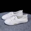 Cowhide Shallow Mouth White Shoes Women's Summer One-pedal Genuine Leather New Casual Women's Shoes Flat-bottomed Versatile Single Shoes Board Shoes